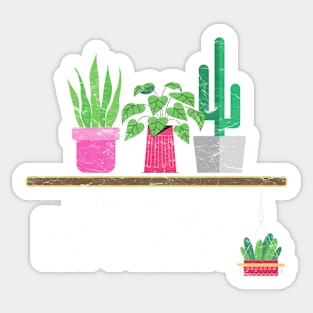 Ask me about my plants Sticker